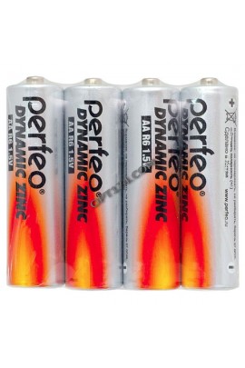 Батарейка Perfeo R6 Shrink 4 Dynamic Zinc (|PF-3648)