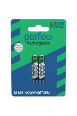 Аккумулятор Perfeo R3 800 mAh BL 2 1.2 V NEW (PF-4161)