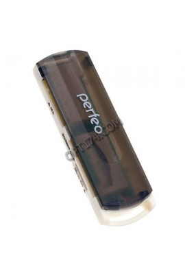 Card Reader Perfeo PF-4259/PF-VI-R013 (SD/MMC, microSD, MS, M2) внешний Black