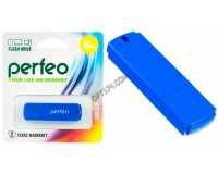 Флэш диск 16 GB USB 2.0 Perfeo C05 Blue с колпачком