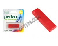 Флэш диск 32 GB USB 2.0 Perfeo C04 Red с колпачком