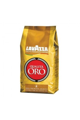 Кофе в зернах LAVAZZA 620171 Qualita Oro 1000 г., натуральный, арабика 100%, средняя степень обжарки, вакуумная упаковка, 2056
