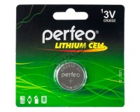 Батарейка. Perfeo CR 2032 BL 1 Lithium Cell (|PF-3998)