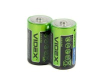 Батарейка Videx LR20 Shrink 2
