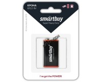 Батарейка SmartBuy 6F22 BL 1 (SBBZ-9V01B )