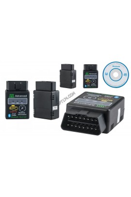 Диагностический адаптер автомобильный ELM327 Bluetooth Орбита TS-CAA38 HH OBD Advanced (OBD2, V1.5)
