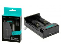 Зарядное устройство Videx VCH-L200 500 mA 18650/17650/16340/14500/10500/26650 на 2 аккумулятора, коробка