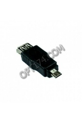 Переходник Perfeo USB гнездо - microUSB штекер, (A7015)