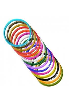 Пластик для 3D-ручки Орбита PM-TYP03 (D-15) ABS 1.75мм., количество цветов: 15 по 3 м.
