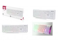 Клавиатура SmartBuy SBK-333U-W USB White 104 клавиши, с подсветкой