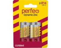 Батарейка Perfeo R14 BL 2 Dynamic Zinc NEW (|PF-A4021)