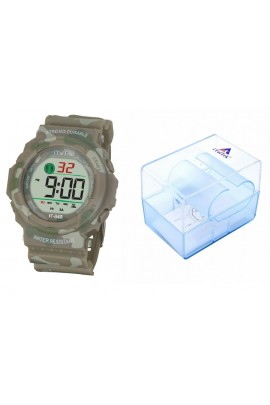 Часы наручные iTaiTek IT-848C электронные (дата, будильник, секундомер, таймер), пластик, подсветка