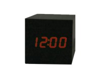 Часы сетевые VST 869-1 красные цифры(черный), без блока питания