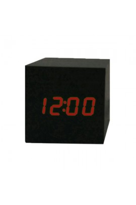 Часы сетевые VST 869-1 красные цифры(черный), без блока питания