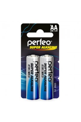 Батарейка Perfeo LR6 BL 2 MINI Super Alkaline (|PF-4865)