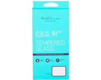 Защитное стекло VSP (BoraSCO) 34857 для Honor 7C Pro глянцевое, толщина 0.26мм, закругленные края 2.5D, твердость 9H, Full Cover + Full Glue, черная рамка