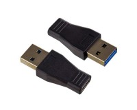 Переходник Perfeo USB Type-C гнездо - USB3.0 A штекер, (A7021)