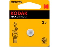 Батарейка. Kodak CR 1025 BL 1 MAX Lithium