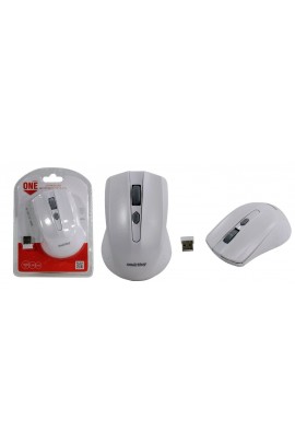 Мышь беспроводная SmartBuy SBM-352AG-W ONE USB Optical (800/1200/1600 dpi) белая, 2 кнопки+колесо-кнопка, блистер
