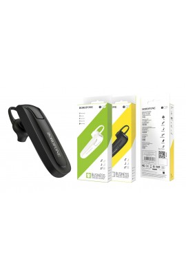Наушники беспроводные Borofone BC21 Encourage sound вкладыши, Bluetooth, мобильная, МОНО!!!!( 1 наушник), коробка, черный