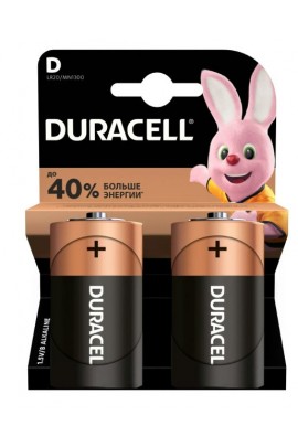 Батарейка Duracell LR20 BL 2 (EU)