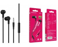 Наушники с микрофоном Borofone BM37 Noble sound внутриканальные, кабель 1, 2м, м, , , регулятор громкости, коробка, , черный
