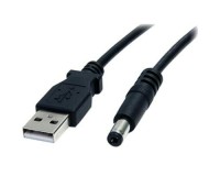 Шнур питания Орбита USB штекер - штекер 3.5мм, 1, 5 м, черный OT-PCC03
