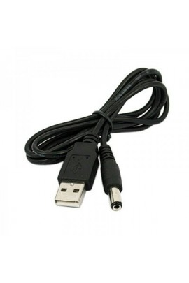 Шнур питания Орбита USB штекер - штекер 5.5мм, 1, 5 м, черный OT-PCC04