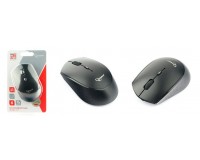 Мышь беспроводная Gembird MUSW-351 Bluetooth v.3.0 Optical (800/1200/1600 dpi) черная, 3 кнопки+кнопка-колесо встроенный аккумулятор 400 мА•ч, зарядка: Micro USB, блистер