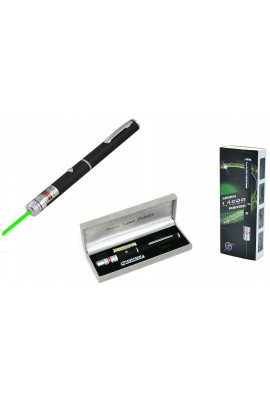 Фонарь Огонек OG-LDS02 лазер 100 mW - зелёный 2*ААА (в комплекте) указка лазерная, металлический корпус