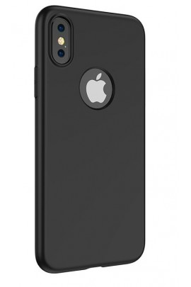 Чехол Borofone BI2, GenFeel Клип-кейс для Apple iPhone XS MAX силикон черный