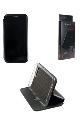 Чехол FaisON PREMIUM для APPLE iPhone XI Pro экокожа, черный, книжка, с силиконовым креплением, на магните