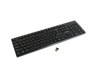 Клавиатура беспроводная SmartBuy SBK-238AG-K USB Black 104 клавиши+12 дополнительных клавиш