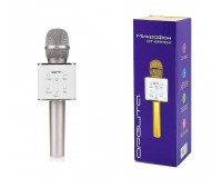 Микрофон Орбита OT-ERM04 беспроводной, Bluetooth 5.0, аккумулятор 1200mAh, серебро