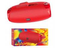 Акустическая система mini MP3 Borofone BR12 Amplio 10Вт Bluetooth 5.0, MP3, microSD, USB, AUX, TWS 1200 мАч красный