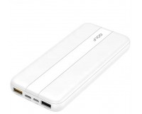 Портативное зарядное устройство GOLF G92PD 10000 мАч 1USB выход 5В/3А, LED дисплей/ PD + QC/ Type-C , 18 W, белый