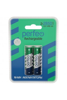 Аккумулятор Perfeo R6 2850 mAh BL 2 1.2 V, пластик NEW (PF-C3008)
