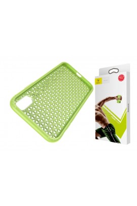 Чехол Baseus Parkour для iPhone X/XS силикон, зеленый, коробка