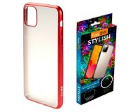 Чехол FaisON Stylish для Apple iPhone 12/12 Pro силикон, красный, коробка