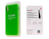Чехол FaisON Silicone Case №40 для Apple iPhone 6/6s силикон, зеленый, блистер