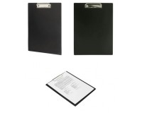 Доска-планшет STAFF 229223 Формат: А4 315х235 мм., с верхним зажимом, пластик, черная