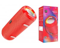 Акустическая система mini MP3 Borofone BR13 Young 10Вт Bluetooth 5.0, MP3, microSD, USB, AUX, TWS 1200 мАч красный