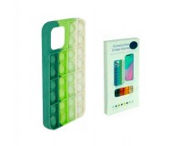Чехол POP IT №3 для iPhone 12/12 Pro силикон, разноцветный, коробка