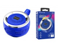 Акустическая система mini MP3 Borofone BR2 Aurora 5Вт Bluetooth 5.0, MP3, microSD, USB, 500 мАч синий