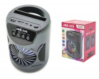 Акустическая система mini MP3 Орбита JBK-326 5Вт Bluetooth, MP3, FM, microSD, USB, microUSB, аккумулятор 500mA цветная