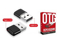Переходник Орбита OT-SMA29 TYPE-C гнездо - USB 3.0 штекер