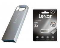 Флэш диск 128 GB USB UFD 3.1 Lexar JumpDrive M45 metal, Silver up to 250MB/s