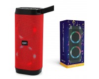 Акустическая система mini MP3 Орбита OT-SPB135 6Вт Bluetooth, MP3, FM, microSD, USB, microUSB встроенный аккумулятор 1200mA размер 21 х 8.7 х 7 см, красная