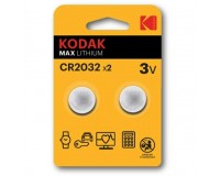 Батарейка. Kodak CR 2032 BL 2 MAX Lithium