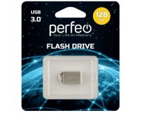 Флэш диск 128 GB USB 3.0 Perfeo M11 Silver metal series